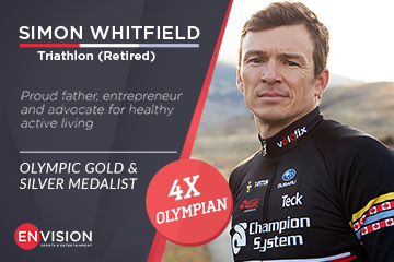 Simon Whitfield Envision Sports and Entertainment Athlete - Profile picture [360x240]