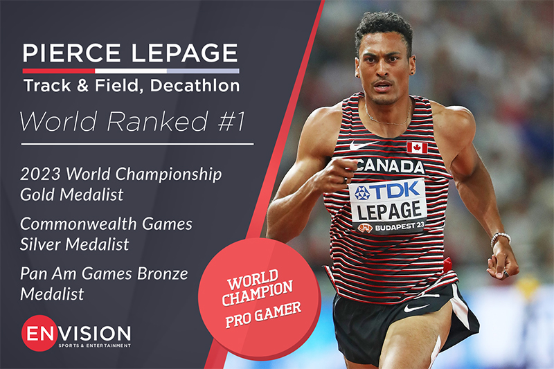 Pierce LePage - Envision Sports & Entertainment